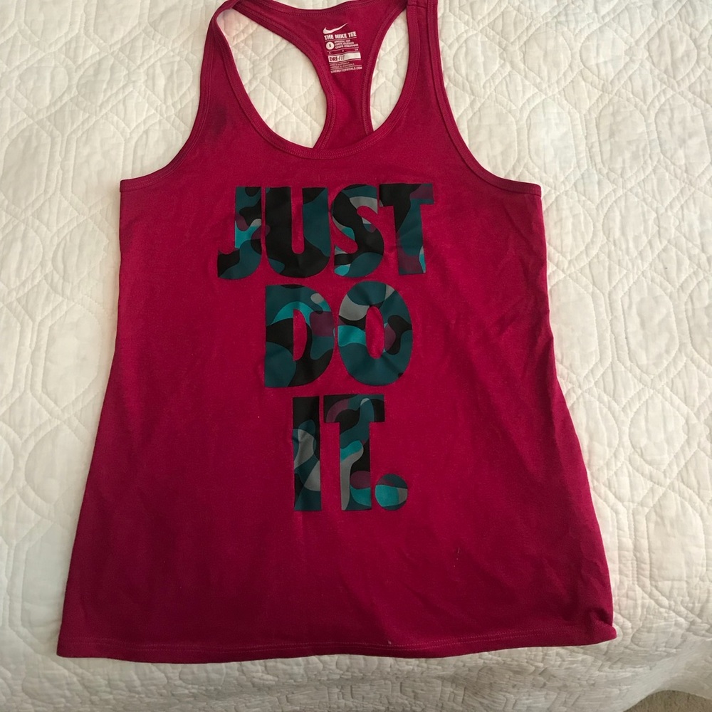 Nike “just do it” tank top
